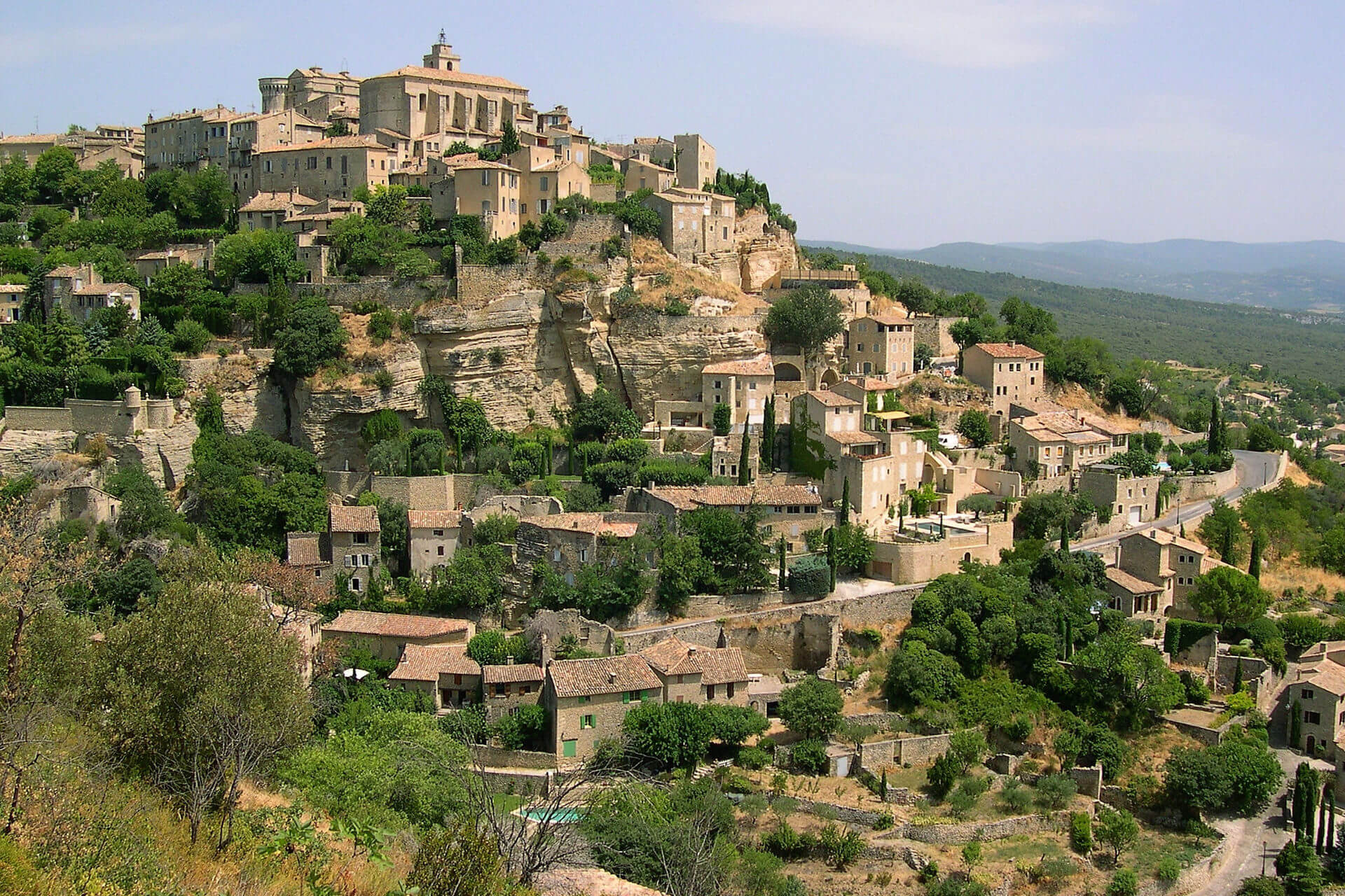 hôtel restaurant à Gordes